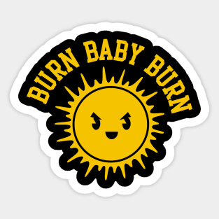 Bun Baby Burn Sticker